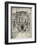 The Porte De Valois, Palais-Royal, 1915-Lester George Hornby-Framed Giclee Print