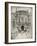 The Porte De Valois, Palais-Royal, 1915-Lester George Hornby-Framed Giclee Print