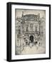 The Porte De Valois, Palais-Royal, 1915-Lester George Hornby-Framed Giclee Print