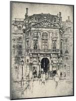 The Porte De Valois, Palais-Royal, 1915-Lester George Hornby-Mounted Giclee Print