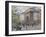 The Porte Saint-Martin, 1898-Frederic Anatole Houbron-Framed Giclee Print