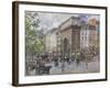 The Porte Saint-Martin, 1898-Frederic Anatole Houbron-Framed Giclee Print