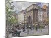 The Porte Saint-Martin, 1898-Frederic Anatole Houbron-Mounted Giclee Print