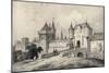 'The Porte St Honoré in the 13th Century', 1915-Unknown-Mounted Giclee Print