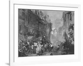 The Porteous Mob-James Drummond-Framed Giclee Print