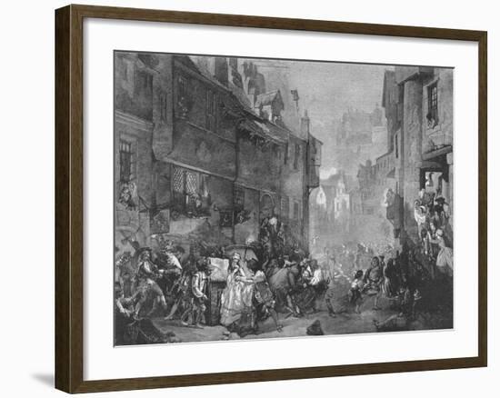 The Porteous Mob-James Drummond-Framed Giclee Print