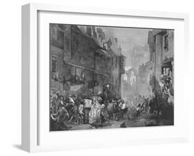 The Porteous Mob-James Drummond-Framed Giclee Print