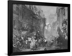 The Porteous Mob-James Drummond-Framed Premium Giclee Print