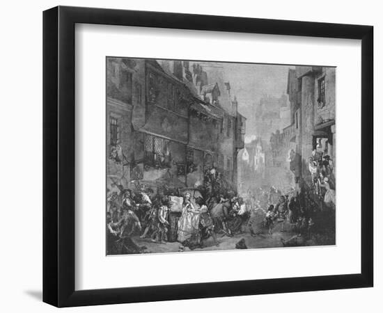 The Porteous Mob-James Drummond-Framed Giclee Print