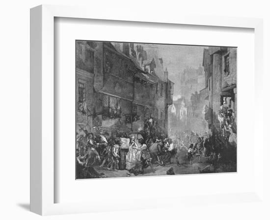 The Porteous Mob-James Drummond-Framed Giclee Print