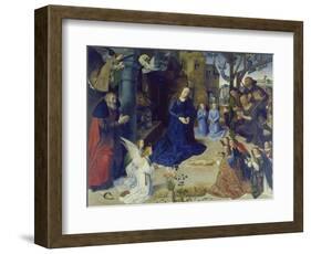 The Portinari Altarpiece. Central Panel: the Adoration of the Shepherds-Hugo van der Goes-Framed Giclee Print