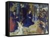 The Portinari Altarpiece. Central Panel: the Adoration of the Shepherds-Hugo van der Goes-Framed Stretched Canvas