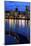 The Portland Oregon Skyline Seen from the Waterfront in Early Evening-Bennett Barthelemy-Mounted Photographic Print