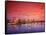 The Portland Spirit on the Willamette River at Sunrise in Portland, Oregon, USA-Janis Miglavs-Framed Stretched Canvas