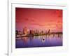 The Portland Spirit on the Willamette River at Sunrise in Portland, Oregon, USA-Janis Miglavs-Framed Photographic Print