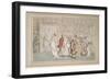 The Portrait Painter's Ante-Room-Thomas Rowlandson-Framed Giclee Print