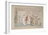 The Portrait Painter's Ante-Room-Thomas Rowlandson-Framed Giclee Print