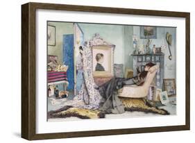 The Portrait-Dewey Bates-Framed Giclee Print