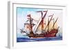 The Portuguese Caravel-English School-Framed Giclee Print