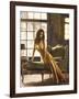 The Pose-Thomas Page-Framed Art Print
