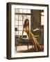The Pose-Thomas Page-Framed Art Print
