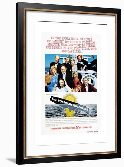 The Poseidon Adventure-null-Framed Art Print