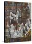 The Possessed Man in the Synagogue from 'The Life of Our Lord Jesus Christ'-James Jacques Joseph Tissot-Stretched Canvas