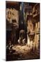 The Post; Die Post, C.1875-1880-Carl Spitzweg-Mounted Giclee Print