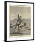 The Post of the Desert-Emile Jean Horace Vernet-Framed Giclee Print