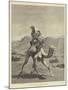 The Post of the Desert-Emile Jean Horace Vernet-Mounted Giclee Print
