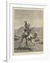 The Post of the Desert-Emile Jean Horace Vernet-Framed Giclee Print