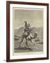 The Post of the Desert-Emile Jean Horace Vernet-Framed Giclee Print