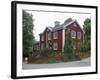 The Post Office from Smaland, Skansen, Stockholm, Sweden-Peter Thompson-Framed Photographic Print