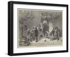 The Post-Office-Frederick Goodall-Framed Giclee Print