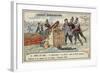 The Postal Balloon Le Galilee Is Captured at Chartres by German Uhlans after Flying from Paris-null-Framed Giclee Print