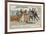 The Postal Balloon Le Galilee Is Captured at Chartres by German Uhlans after Flying from Paris-null-Framed Giclee Print