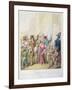 The Posters, from 'Tableau De Paris', 1815-30-Georg Emanuel Opitz-Framed Giclee Print