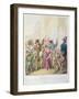 The Posters, from 'Tableau De Paris', 1815-30-Georg Emanuel Opitz-Framed Giclee Print