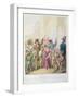 The Posters, from 'Tableau De Paris', 1815-30-Georg Emanuel Opitz-Framed Giclee Print