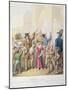 The Posters, from 'Tableau De Paris', 1815-30-Georg Emanuel Opitz-Mounted Giclee Print