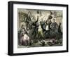 The Posthumous Papers of the Pickwick Club by Dickens-Hablot Knight Browne-Framed Giclee Print