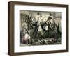 The Posthumous Papers of the Pickwick Club by Dickens-Hablot Knight Browne-Framed Giclee Print