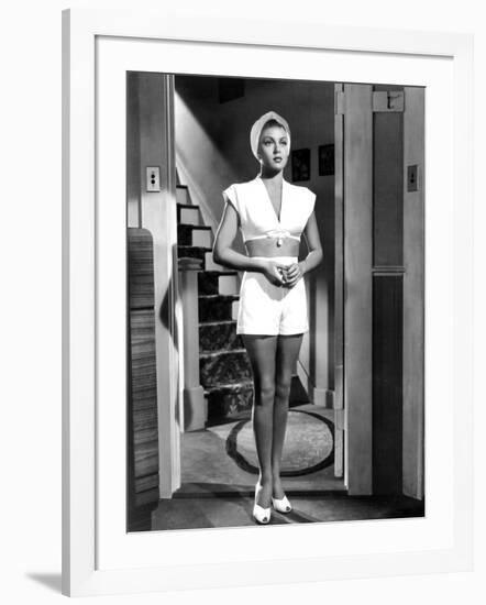 The Postman Always Rings Twice, Lana Turner, 1946-null-Framed Photo