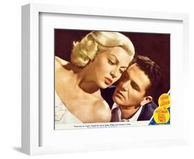 The Postman Always Rings Twice, Lana Turner, John Garfield, 1945-null-Framed Art Print