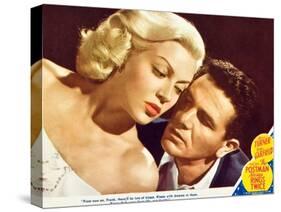 The Postman Always Rings Twice, Lana Turner, John Garfield, 1945-null-Stretched Canvas