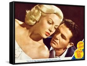 The Postman Always Rings Twice, Lana Turner, John Garfield, 1945-null-Framed Stretched Canvas