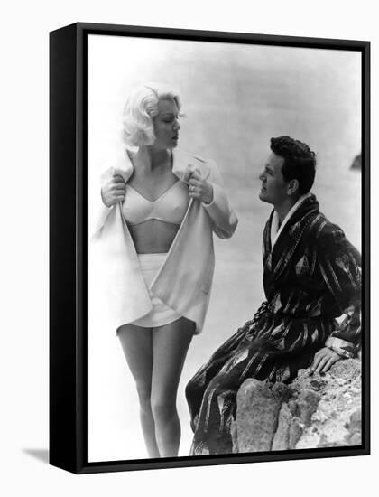 The Postman Always Rings Twice, Lana Turner, John Garfield, 1946-null-Framed Stretched Canvas