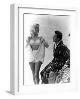 The Postman Always Rings Twice, Lana Turner, John Garfield, 1946-null-Framed Photo