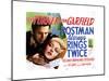 The Postman Always Rings Twice, Lana Turner, John Garfield, 1946-null-Mounted Premium Giclee Print