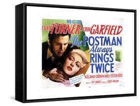 The Postman Always Rings Twice, Lana Turner, John Garfield, 1946-null-Framed Stretched Canvas